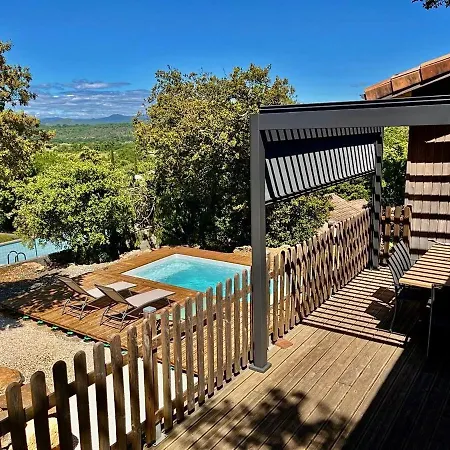 度假居 Nature Getaway With Pool, 5 People Navacelles